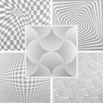 Plaques de plafond | effet panoramique | xps | 50x50cm | hexim | gris: 20 mtre carr, moto grey