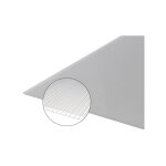 Plaque polycarbonate alvolaire 10mm - coloris - translucide, largeur - 98 cm, longueur - 50 cm