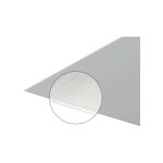 Plaque polycarbonate alvolaire 4mm - coloris - translucide, largeur - 105 cm, longueur - 50 cm