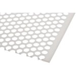 Rs pro - plaque pp blanc, 500mm x 500mm x 2mm ( prix pour paquet de 2 )