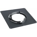 Plaque de propret 400x400 noire 155