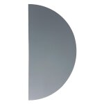 Plaque de propret demi - lune antibactrienne - adhsive - en polyurthane - 150 x 300 mm - gris wattelez ...