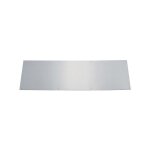 Duval - plaque de propreté inox brillant - rectangulaire - 730 x 250 mm - percée Duval - plaque de propreté inox brillant - rectangulaire - 730 x 250 mm - percée