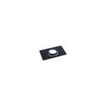 Plaque de propret inox noir 30x50, diamtre 125