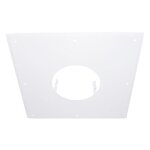 Joncoux plaque de propreté - 400x400mm - blanche - pour conduit de diamètre 125mm Joncoux plaque de propreté - 400x400mm - blanche - pour conduit de diamètre 125mm