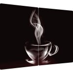 Plaque de protection en verre tremp� universel et multifonction - planche � d�couper & plateau en ve