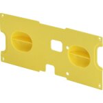 Plaque de recouvrement de protection viega pour r�servoir wc encastr�