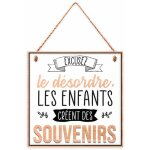 Plaque � suspendre relief - le d�sordre 20 cm