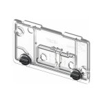 Tece - plaque transparente de fermeture avec loquets pour b�ti support