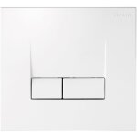 Siamp - plaque ue de commande double touche, smarty, blanc ref. 31191010