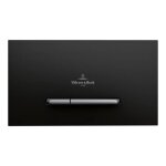 Villeroy&boch - plaque de commande villeroy et boch wc viconnect noir mat