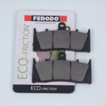 Plaquette frein ferodo pour moto kawasaki 600 zx - 6 r ninja 1998 �