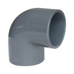 Coude pvc pression nf 90� ff � coller - �20 plasson