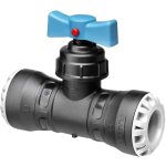 Plasson - vanne encliquetable r�duite tube pe �25 - �20 - s�rie 1