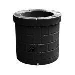 Plast'up rotomoulage - puit rcuprateur d'eau de pluie 340l