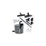 Set 8 accessoires + 1 flexible premium plastiflex avec bouton marche / arr�t - longueur au choix (de ...