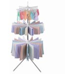 Plastique �tendoir � linge avec 24 clips et 32 bras, cintre pliant style moderne, tr�pied etendoir � ...