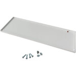 Plastron modulaire m�tallique 24 modules pour coffret atlantic - type - fixe - h 200mm - plein