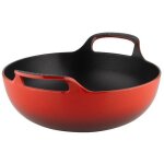 Plat balti en fonte émaillée 24 cm, 2, 7 litres, cerise (20142240600460) - le creuset Plat balti en fonte émaillée 24 cm, 2, 7 litres, cerise (20142240600460) - le creuset