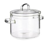 Plat cuit au four avec couvercle, en forme de casserole Plat cuit au four avec couvercle, en forme de casserole