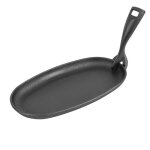 Plat en fonte ovale - 240 x 140 mm - olympia
