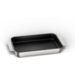 Plat � four 35 x 22cm acier inoxydable - siemens - hz9ff010