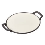 Plat � pizza en c�ramique - switch grid - pour barbecues kansas ii pro, monro pro, colorado, boston black, ...