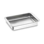 Plat  rtir pour four inoxydable 30 x 21 x 5, 5 cm