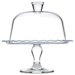 Plat � tarte en verre ave