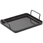 Plateau en acier �maill� pour four 26x30x2cm vaello vaello