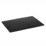 Plateau en ardoise rectangulaire rustique l 30 � 40 cm - pujadas