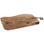 Plateau dcoratif en teck, plateau en roseau, plateau  bougies - collection home styling