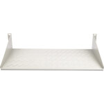 Plateau  glissire gris 2u ventil, prof. 250mm x larg. 483mm, 25kg max. ( prix pour 1 )