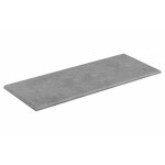 Plateau meuble sous vasque - 120, 5 x 47 x 2, 2 cm - havana concrete - livraison gratuite