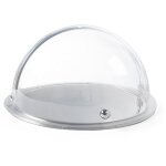 Hendi - plateau rond en acier inoxydable avec couvercle rolltop dia. 380mm 424001