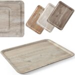 Plateau de service en bois clair stratifi� 430 x 330 mm - hendi 508862