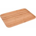 Plateau de service aux fruits, 33x23 cm, bambou