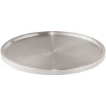 Plateau tournant uno wenko plateau rotatif � �pices pour plan de travail, carrousel de cuisine, acier ...