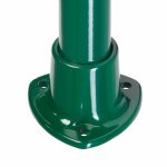 Fp - dirickx platine aluminium � visser univers vert, h. 8 x l. 11 x p. 11 cm