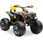 Playkin - quad Électrique enfant 12v jaune racer yellow Playkin - quad Électrique enfant 12v jaune racer yellow