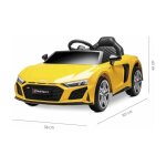 Playkin - voiture �lectrique 12v t�l�commande audi r8 spyder