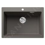 Blanco - pleon 8 - �vier en silgranit, 700x510 mm, infino, gris 527323