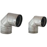 Plier le coude plier 90 13 cm 130 mm en acier inoxydable pour poa les a bois tubulaires