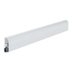 Athmer - plinthe porte ? thermique et acoustique - en applique ? recoupable - en aluminium - blanc 1030mm ...