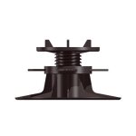 Verindal - h70 ailettes 4mm - plot rglable pour dalles de 75  110mm bugal