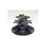 Dcoweb - plot terrasse - lambourde larg. max. 72 mm - hauteur rglable de 9  12, 5 cm - lot de 10