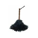 Msv - plumeau plumes d'autruche manche bambou 42cm