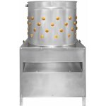 Plumeuse pour oiseaux acier inoxydable 50x39 cm - dplumer en 60 sec jusqu' 6 oiseaux - abattoir, agriculture ...