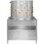 Plumeuse pour oiseaux acier inoxydable 60x39 cm - dplumer en 60 sec jusqu' 8 oiseaux - abattoir, agriculture ...