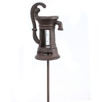 Pluviomtre jardin pompe  eau 114x11cm